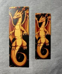 Charizard Hueforge Bookmark 2 - 2 sizes