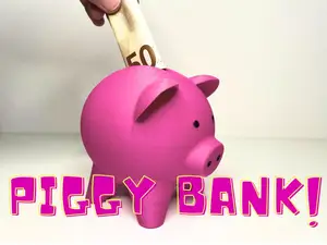 Piggy Bank - money, coin