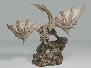 Rathian - Monster Hunter Diorama #026