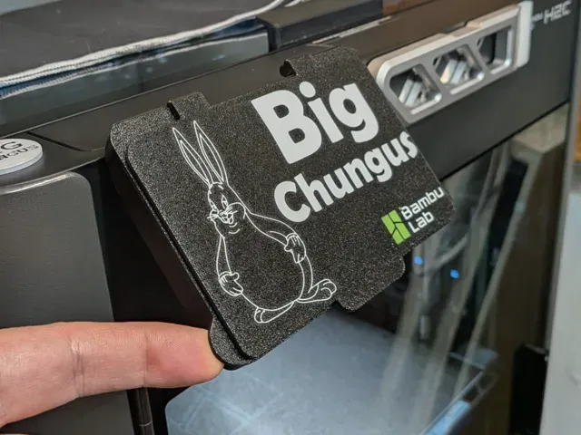 H2 Display Cover with Big Chungus Lid