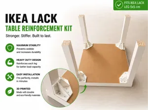 IKEA LACK 3D Printer Stand Reinforcement