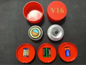 Protección y estuche para baliza V16