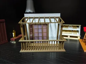 阳台模型