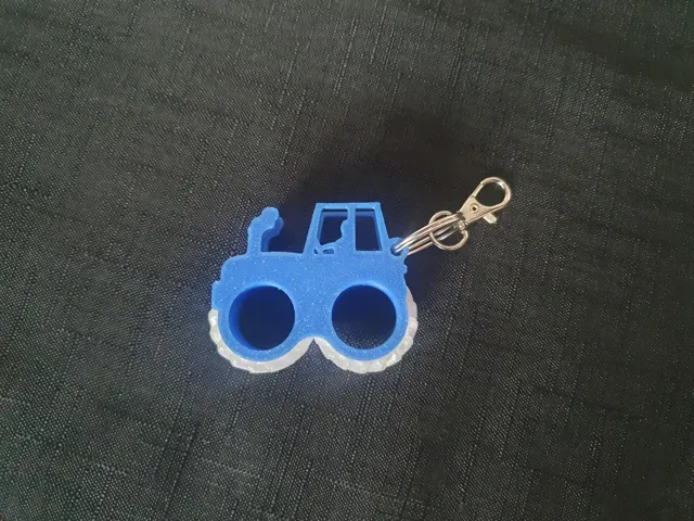 Tractor 'Fidget' Wheel Spinner - Keyring Keychain — Image 13 of 15
