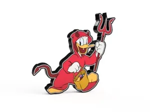 Donald Duck Halloween Lightbox