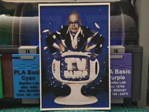 Harry Hill's TV Burp Poster - Hueforge Art
