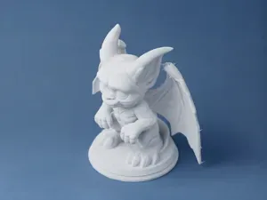 Chibi Gargoyle Guardian Figurine | Desk Accent