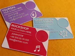 Parametric business card - type b