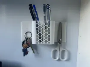 Honeycomb Magnetic Wall Holder Organizer