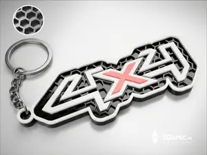 FORD 4x4 Honeycomb Off-Road Edition keychain