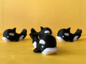 Miniature cute Orca