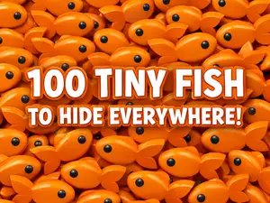 100 Tiny Fish to Hide Everywhere - Ultimate Prank