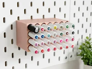 IKEA SKADIS Holder for 24 Languo & POSCA Markers