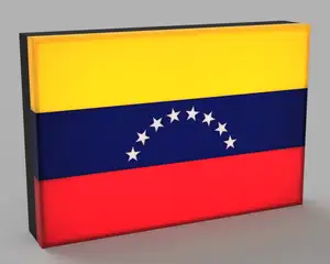 World Flags - Venezuela LED Lamp