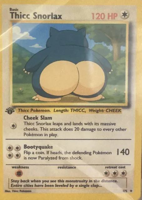 Thicc Snorlax Pokemon — Фото 13 из 13
