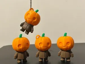 Mini uomo zucca - No AMS - Toy/Keychain Halloween
