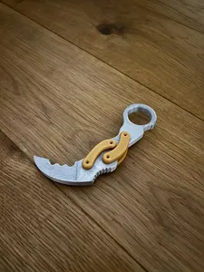 Kerambit knife fidget toy