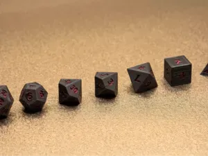 Full D&D Dice Set D20 D12 D10 D100 D8 D6 D4