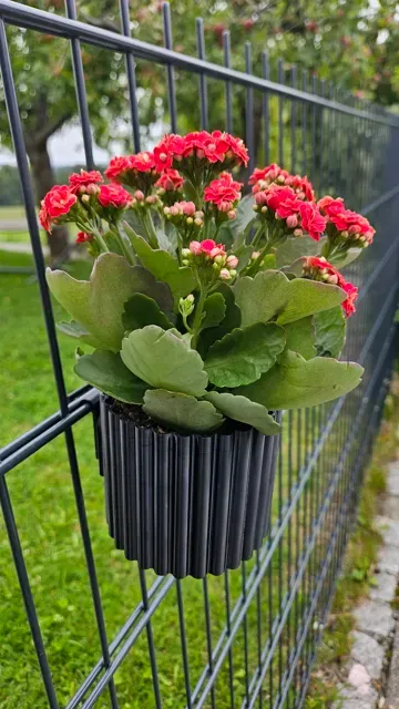 Blumentopf- Pflanztopf für den Zaun (Fäncel-Modul) — Фото 8 из 9
