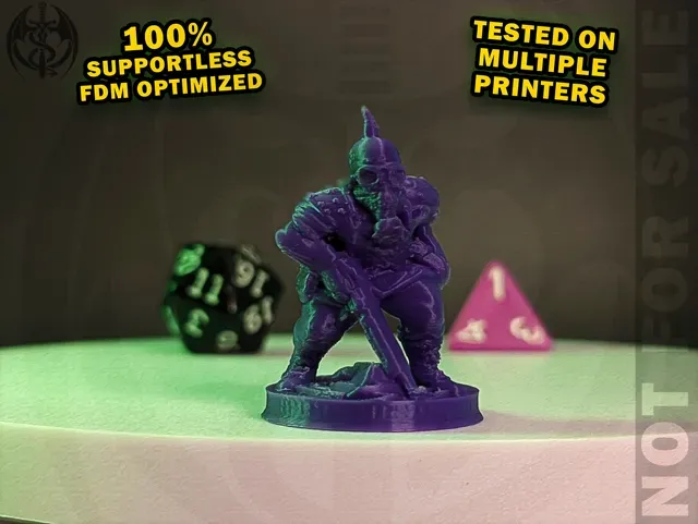 Supportless Prussian Stormtrooper - 32mm Scale — Фото 5 из 7
