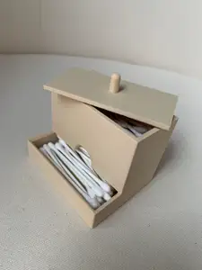 Q-Tip Bathroom Box - Organizer
