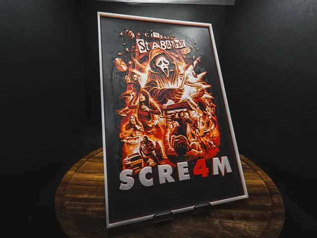 Scream 4 (Movie Poster - HueForge) — Фото 2 из 2