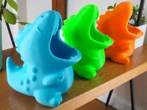 Cute Dino - Dinosaur Pencil Holder / Case