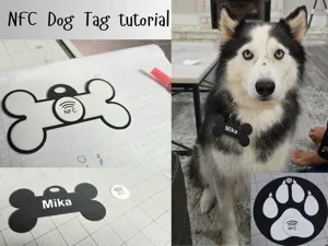 NFC Dog Tag customizable Tutorial