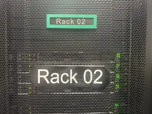 Server Room Rack Signs