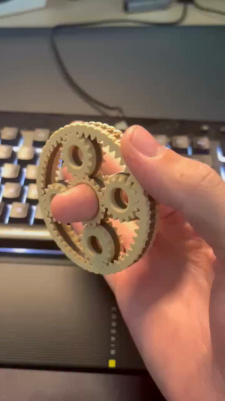 Modern Fidget Spinner Planetary Gears