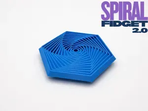 Hexagon Fidget – Print-in-Place Fidget toy