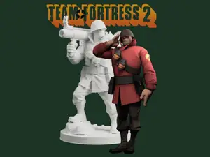 Soldier – Team Fortress 2 Character Figurine