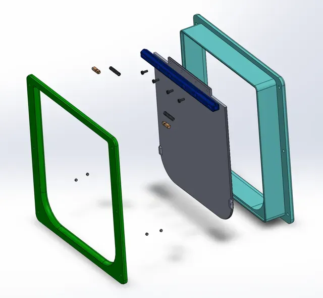 PET DOOR - SMALL DOG / CAT (INTERIOR DOOR) — Фото 12 из 16