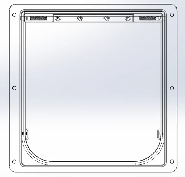 PET DOOR - SMALL DOG / CAT (INTERIOR DOOR) — Фото 16 из 16