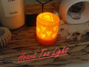 Heart Tea Light