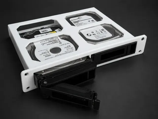 10" Rack 1U Tray 2x 3.5” SATA/SAS For HP Caddy — Image 2 of 5