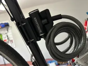 3 Options Cable Lock to Bike Frame or Basket