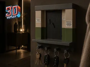 Russian Entrance Key Holder by 3d-outlet