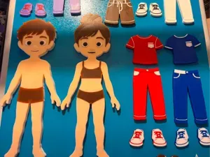 Paper Doll Boy & Girl