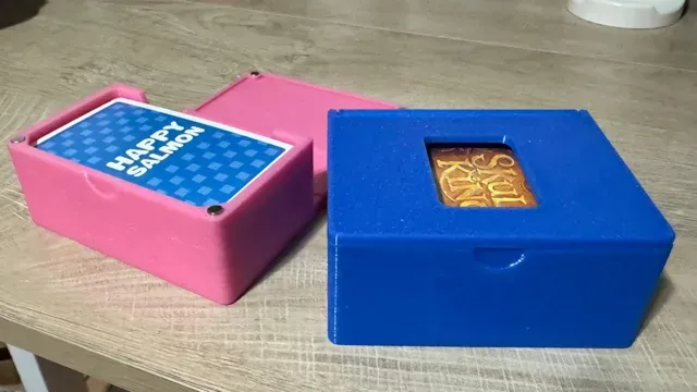 Print-in-place Parametric Card game box — Image 2 of 8