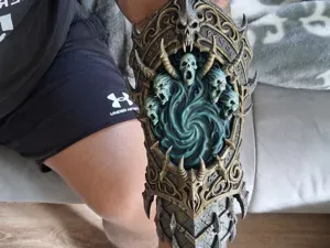 Rüstung Totenbeschwörer - Arm oder Schienbein