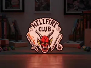 Hellfire Club - Light Box (Stranger Things)