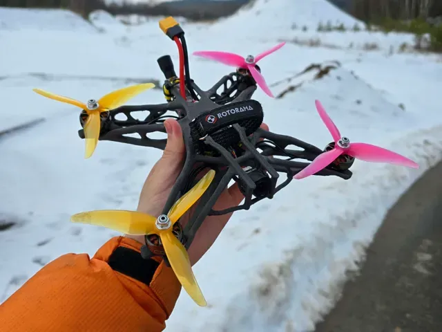 Ultralight 5" FPV frame 