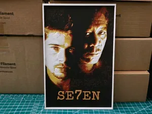 Se7en Movie Poster - Hueforge Art