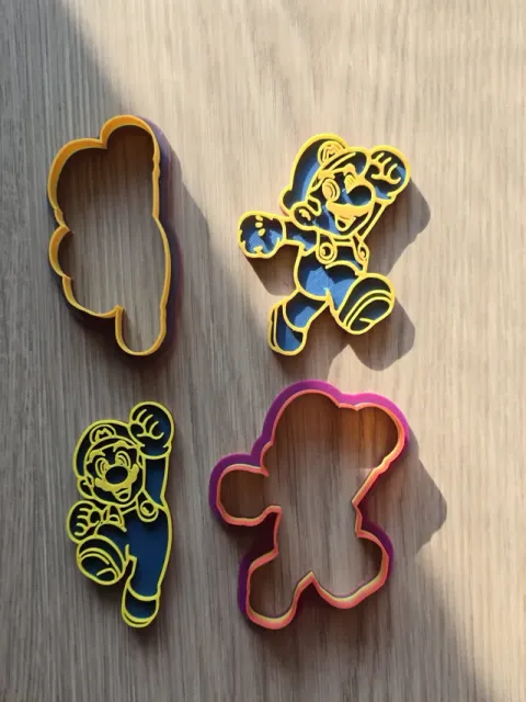 Mario Cookie Cutter 2 Playdoh Stamp Clay Sand — Фото 2 из 3