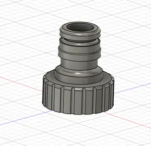 Gardenhose 1" Fitting