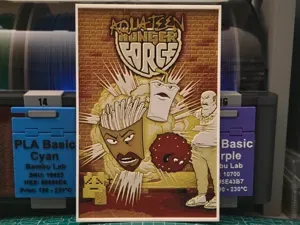 Aqua Teen Hunger Force Poster - Hueforge Art