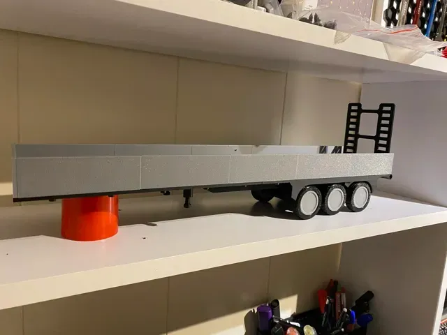 Cyberbrick Flatbed Trailer – Walls + Ramp — Фото 3 из 14