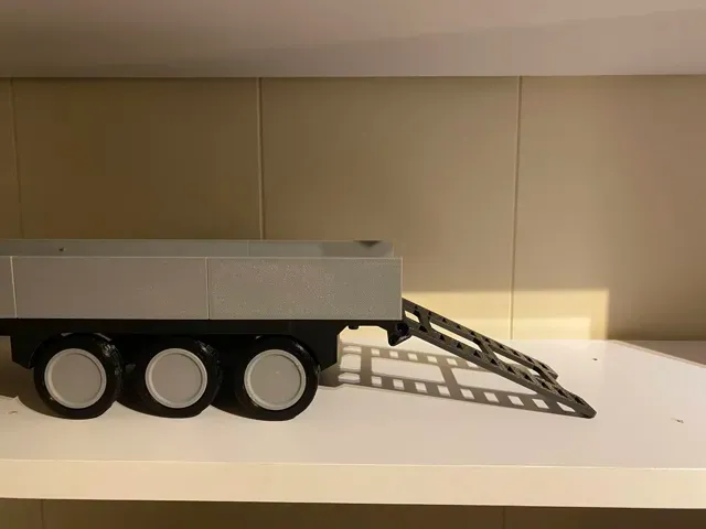 Cyberbrick Flatbed Trailer – Walls + Ramp — Фото 8 из 14
