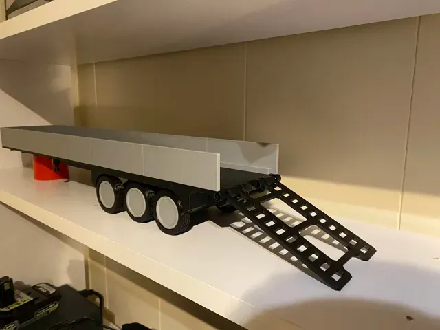 Cyberbrick Flatbed Trailer – Walls + Ramp — Фото 7 из 14